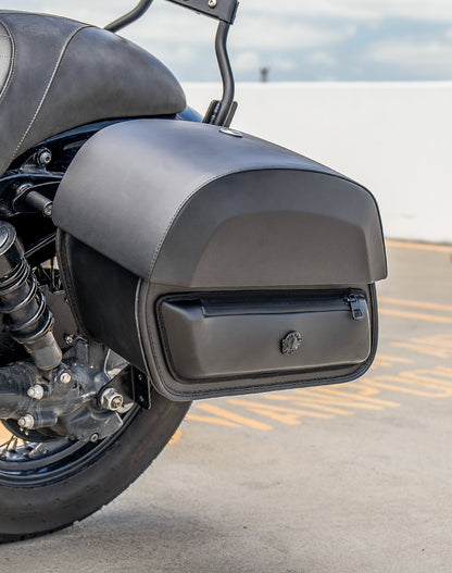 28L - Pantheon Medium Quick Mount Honda 750 Shadow Phantom Motocicleta Alforjas
