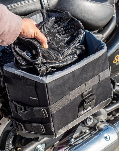 10L - Incognito Quick Mount Small Royal Enfield Super Meteor 650 Solo Alforja (Right Only)