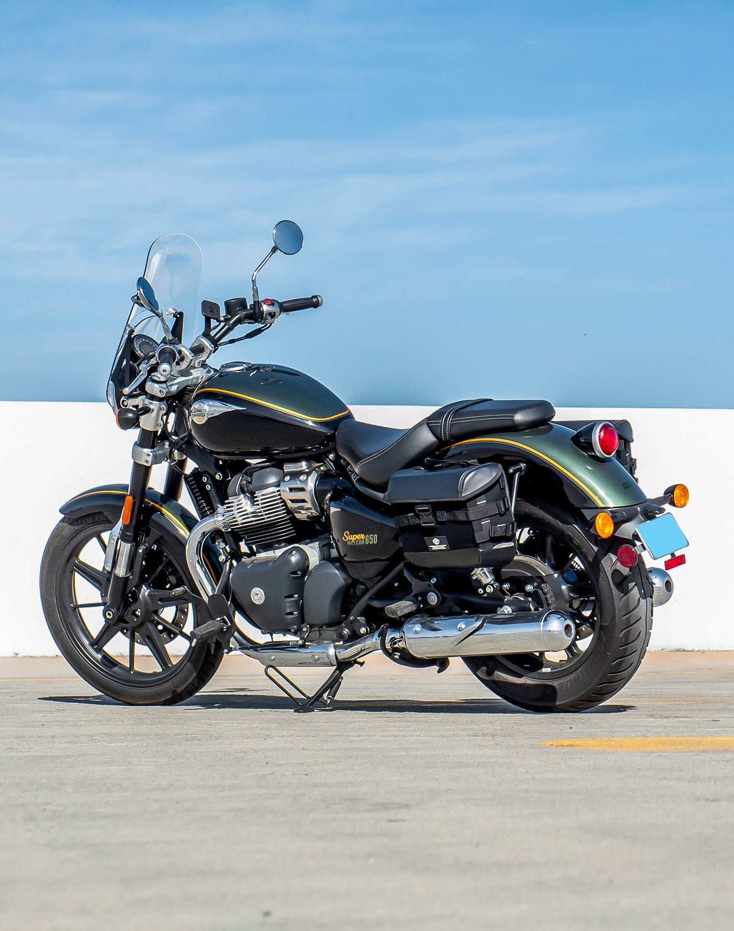10L - Incognito Quick Mount Small Royal Enfield Super Meteor 650 Solo Alforja (Left Only)