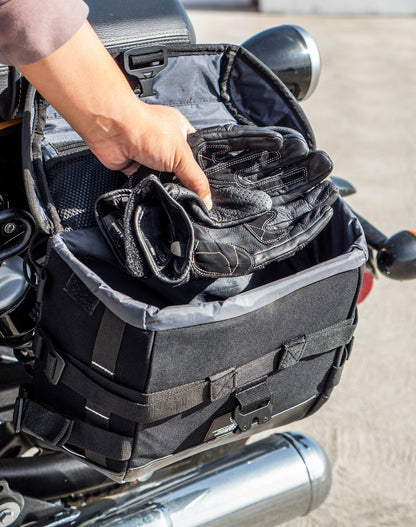 10L - Incognito Quick Mount Small Royal Enfield Super Meteor 650 Solo Alforja (Left Only)