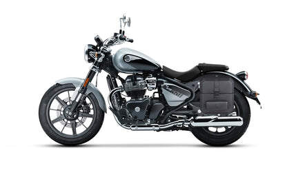 15L - Outlaw Quick Mount Medium Royal Enfield Super Meteor 650 Hard Solo Alforja (Left Only)