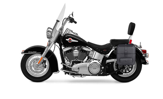 15L - Outlaw Quick Mount Medium Hard Solo Alforja (Left Only) para Heritage Classic FLSTC/I