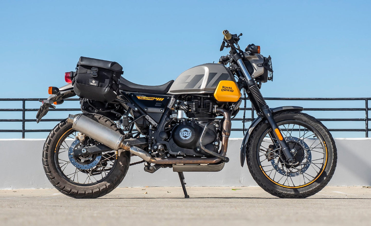 10L - Incognito Quick Mount Small Royal Enfield Scram 411 Solo Alforja (Right Only)