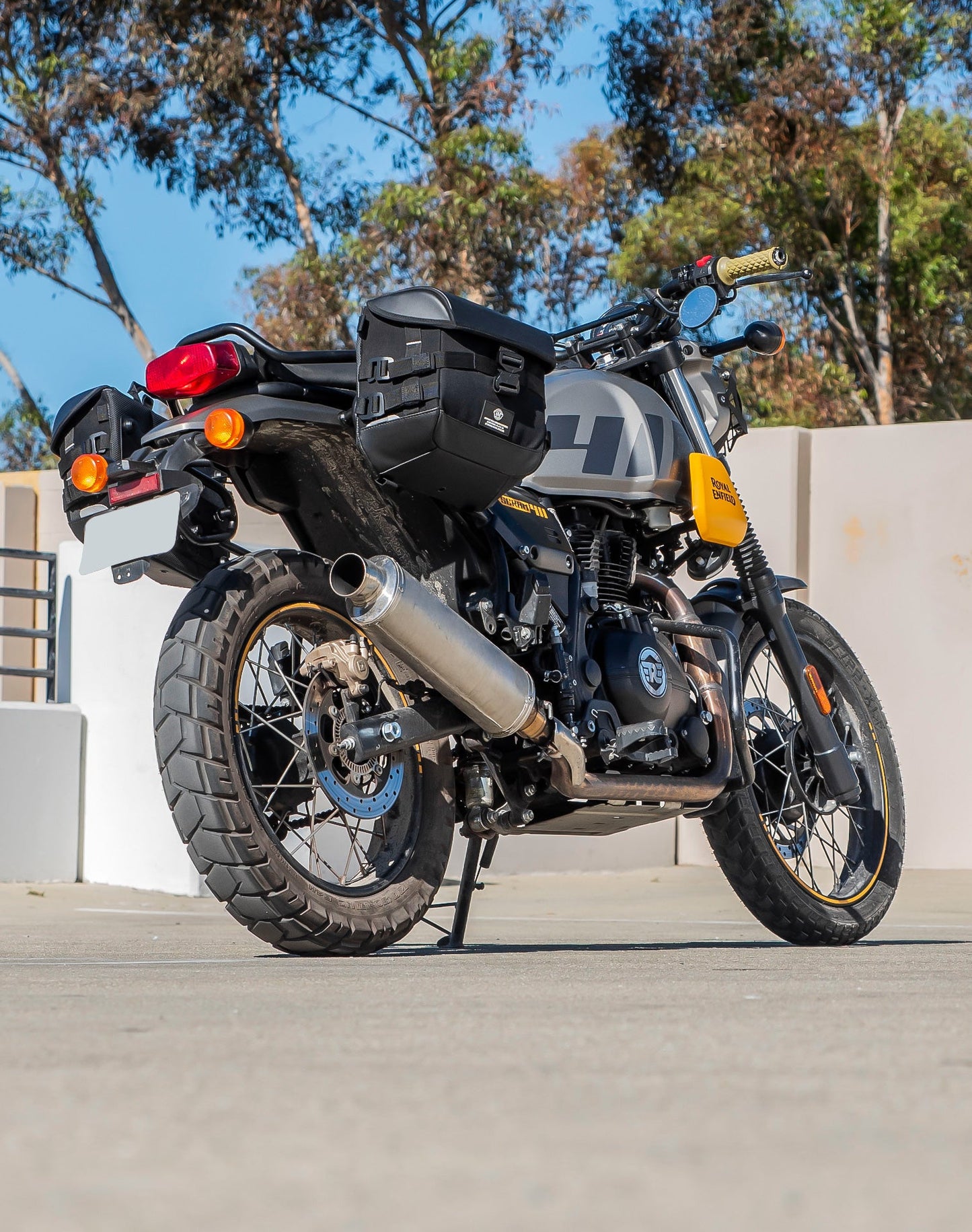 10L - Incognito Quick Mount Small Royal Enfield Scram 411 Solo Alforja (Right Only)