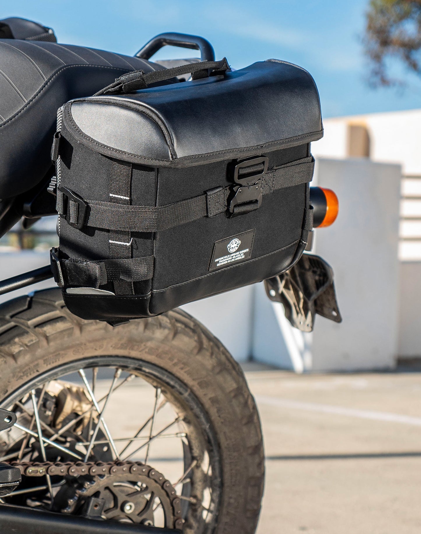 10L - Incognito Quick Mount Small Royal Enfield Scram 411 Solo Alforja (Left Only)