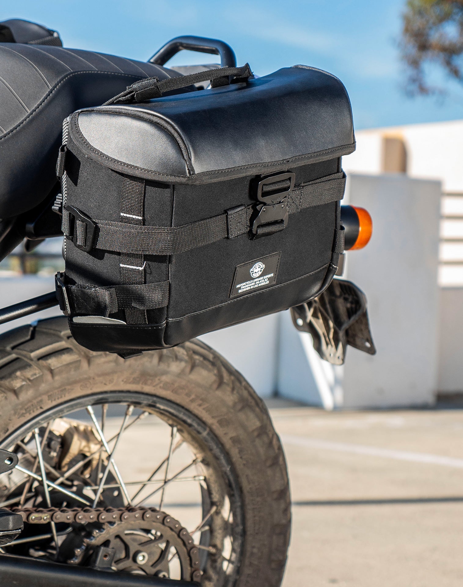 10L - Incognito Quick Mount Small Royal Enfield Scram 411 Solo Alforja (Left Only)