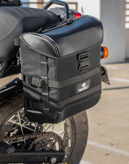 15L - Incognito Quick Mount Medium Royal Enfield Scram 411 Solo Alforja (Left Only)