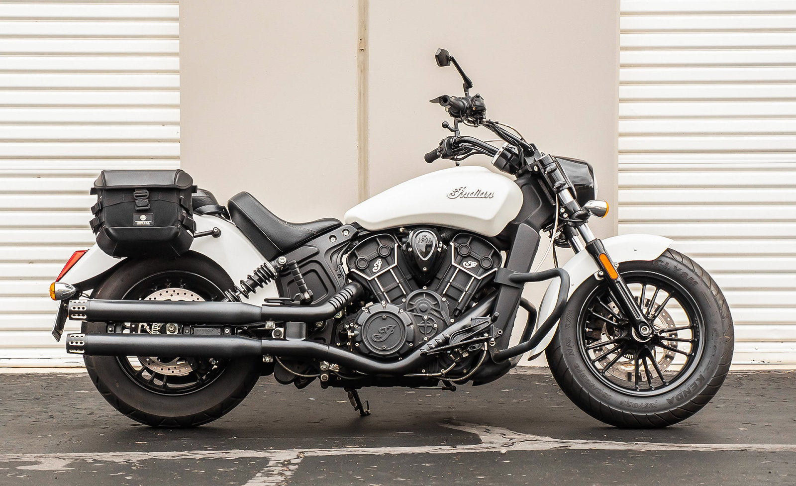 10L - Incognito Quick Mount Small Indian Scout Solo Alforja (Right Only)