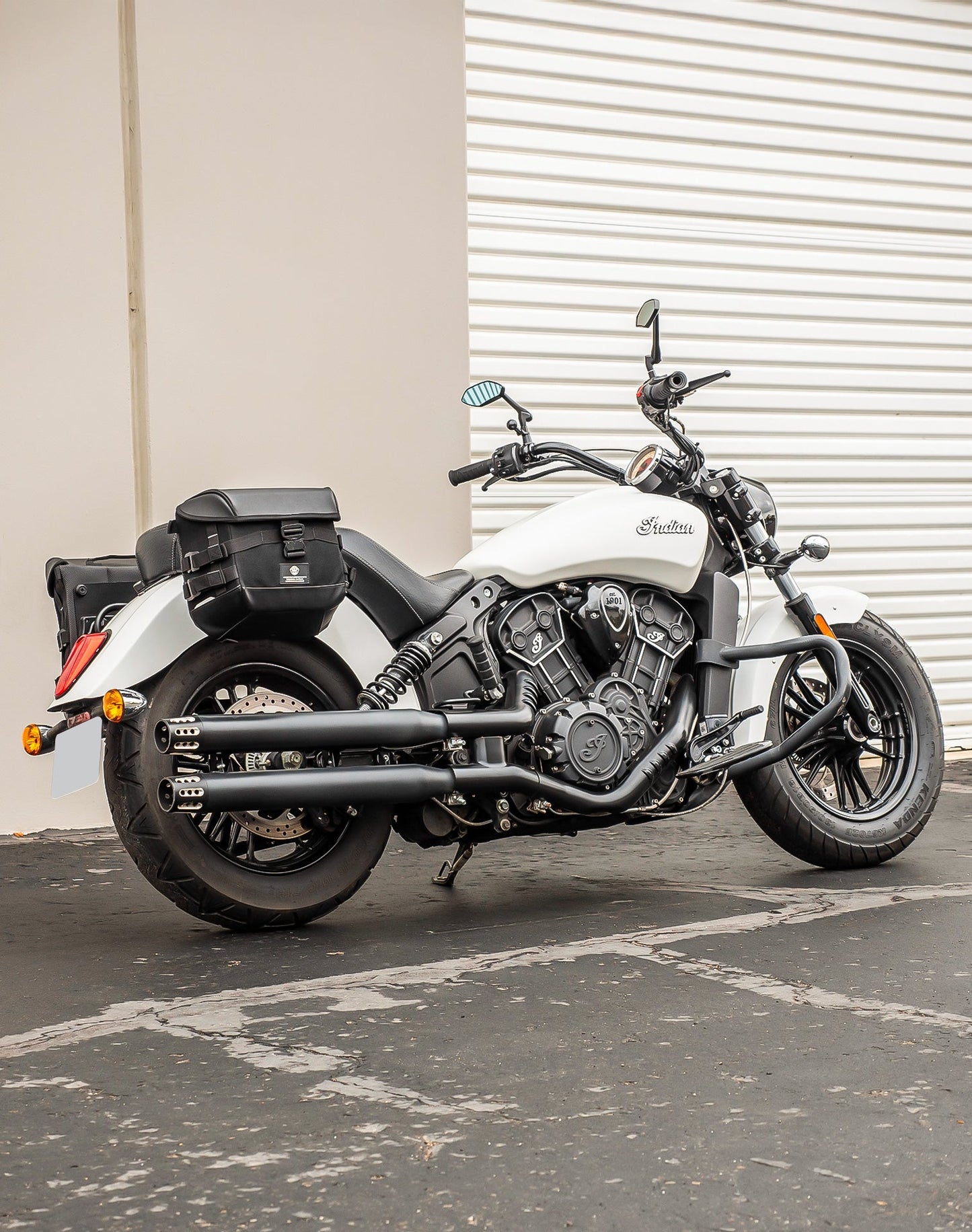 10L - Incognito Quick Mount Small Indian Scout Solo Alforja (Right Only)