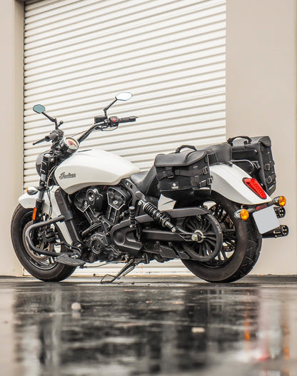 10L - Incognito Quick Mount Small Indian Scout Solo Alforja (Left Only)