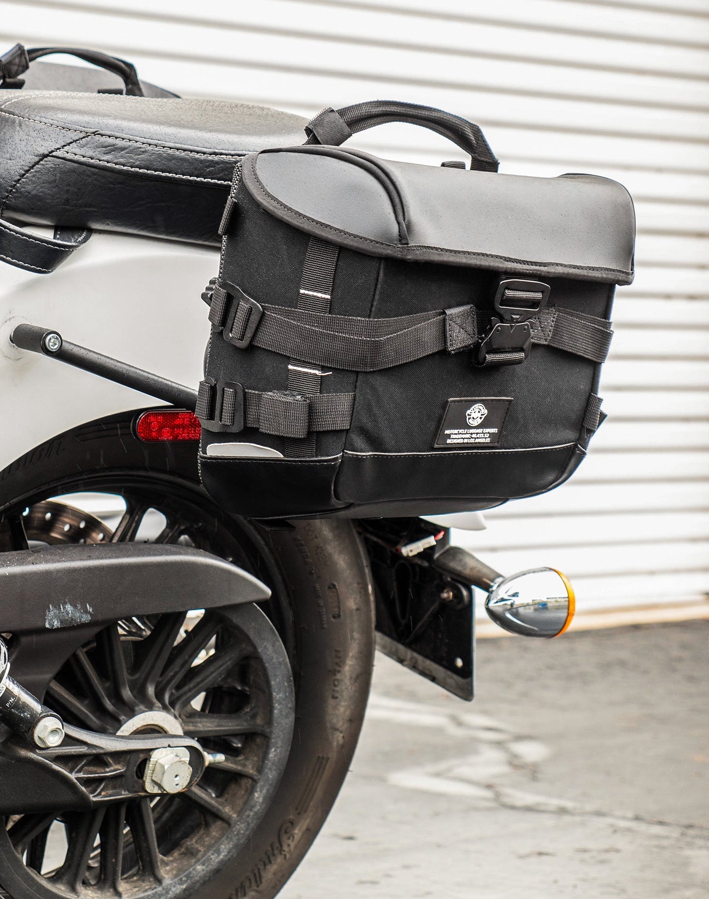 10L - Incognito Quick Mount Small Indian Scout Solo Alforja (Left Only)