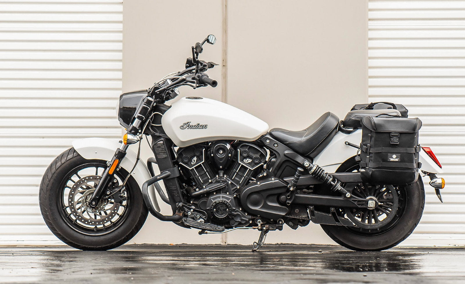 15L - Incognito Quick Mount Medium Indian Scout Sixty Solo Motocicleta Alforja (Left Only)