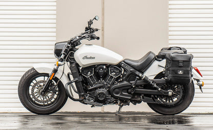 15L - Incognito Quick Mount Medium Indian Scout Sixty Solo Motocicleta Alforja (Left Only)