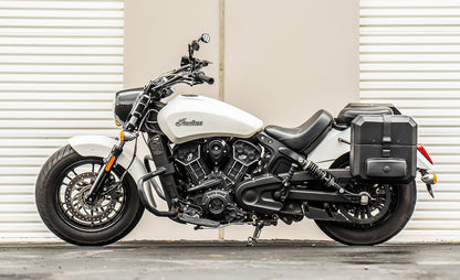 15L - Outlaw Quick Mount Medium Indian Scout Sixty Hard Solo Alforja (Left Only)