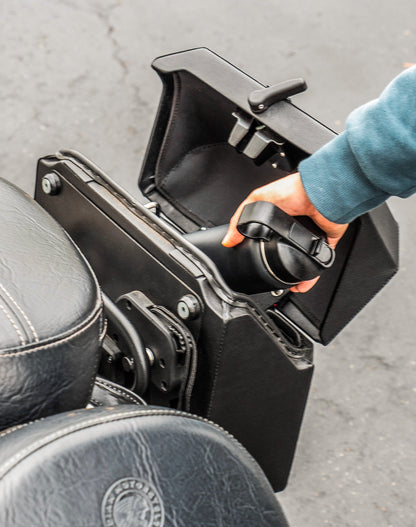 15L - Outlaw Quick Mount Medium Indian Scout Sixty Hard Solo Alforja (Left Only)