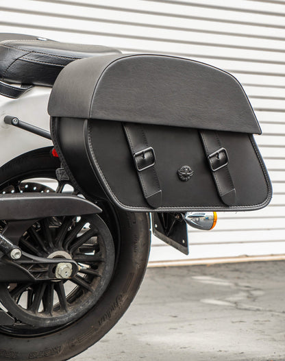 28L - Baelor Medium Quick Mount Indian Scout Motocicleta Alforjas