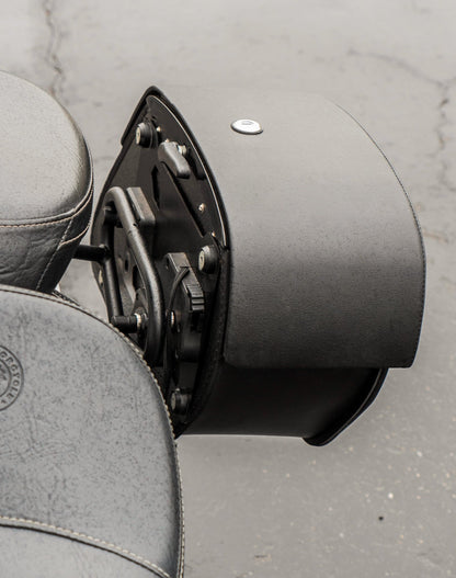 28L - Panzer Medium Quick Mount Indian Scout Sixty Leather Alforjas
