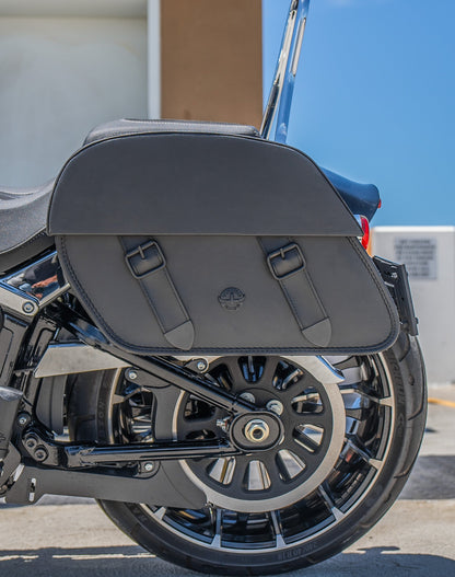 28L - Baelor Medium Quick Mount Harley Softail Breakout FXBR/S Motocicleta Alforjas