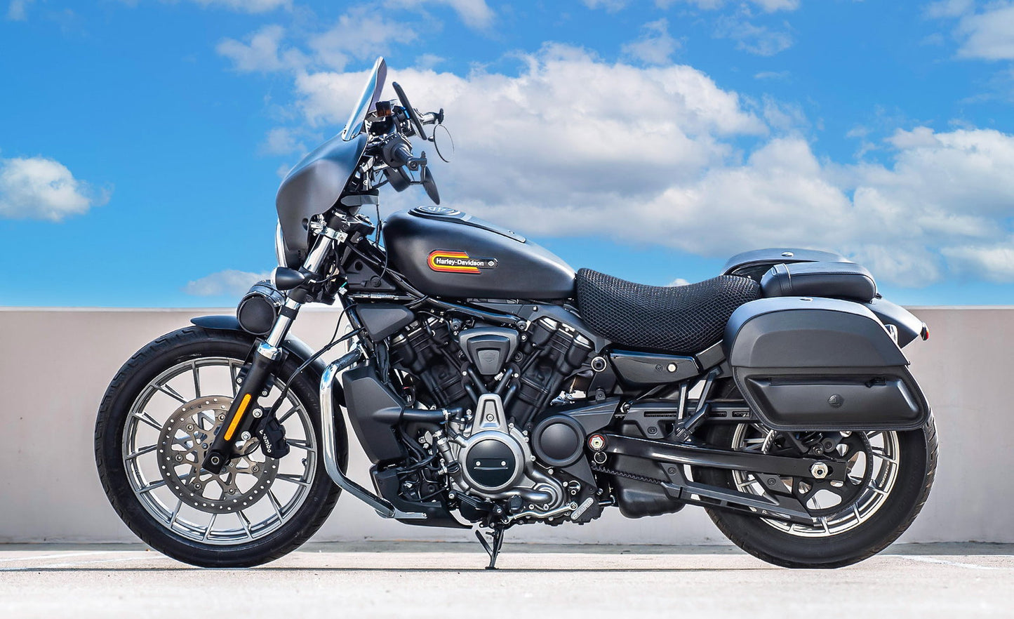 28L - Pantheon Medium Quick Mount Harley Sportster Nightster RH975/S Motocicleta Alforjas
