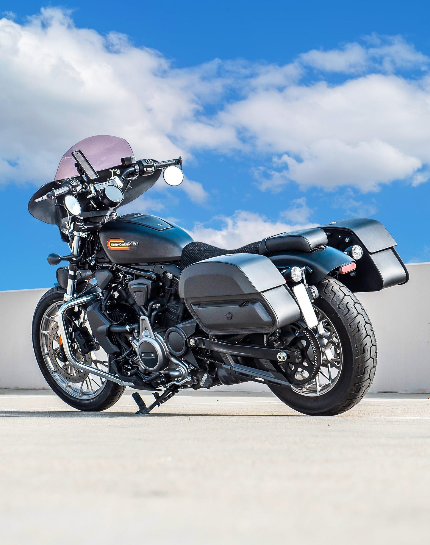 28L - Pantheon Medium Quick Mount Harley Sportster Nightster RH975/S Motocicleta Alforjas