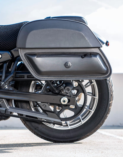 28L - Pantheon Medium Quick Mount Harley Sportster Nightster RH975/S Motocicleta Alforjas