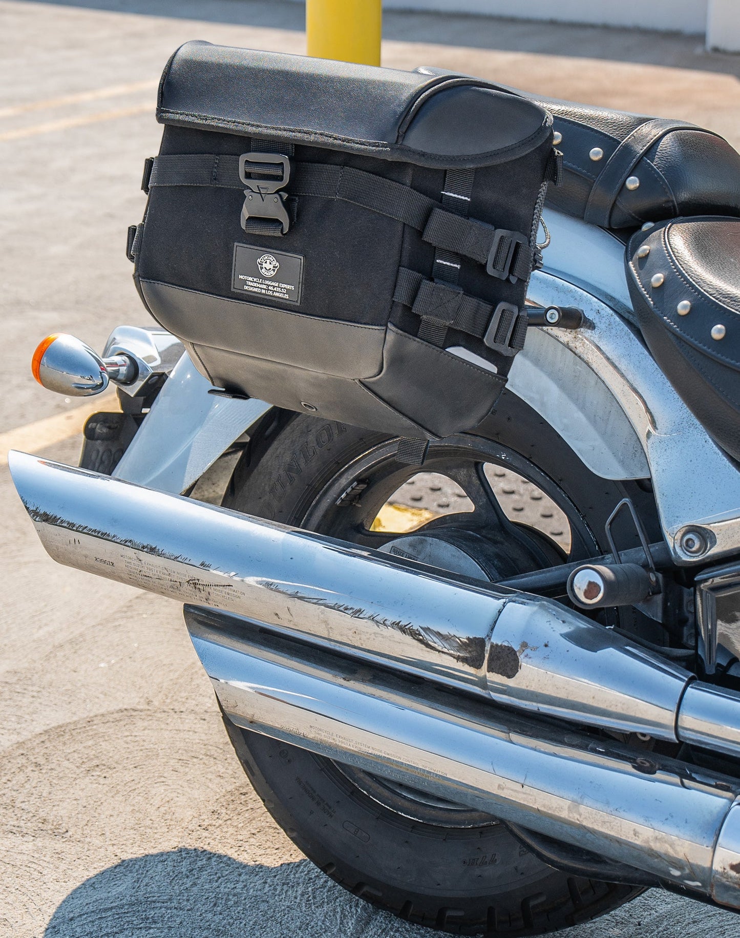10L - Incognito Quick Mount Small Suzuki Boulevard C50 VL800 Solo Alforja (Right Only)
