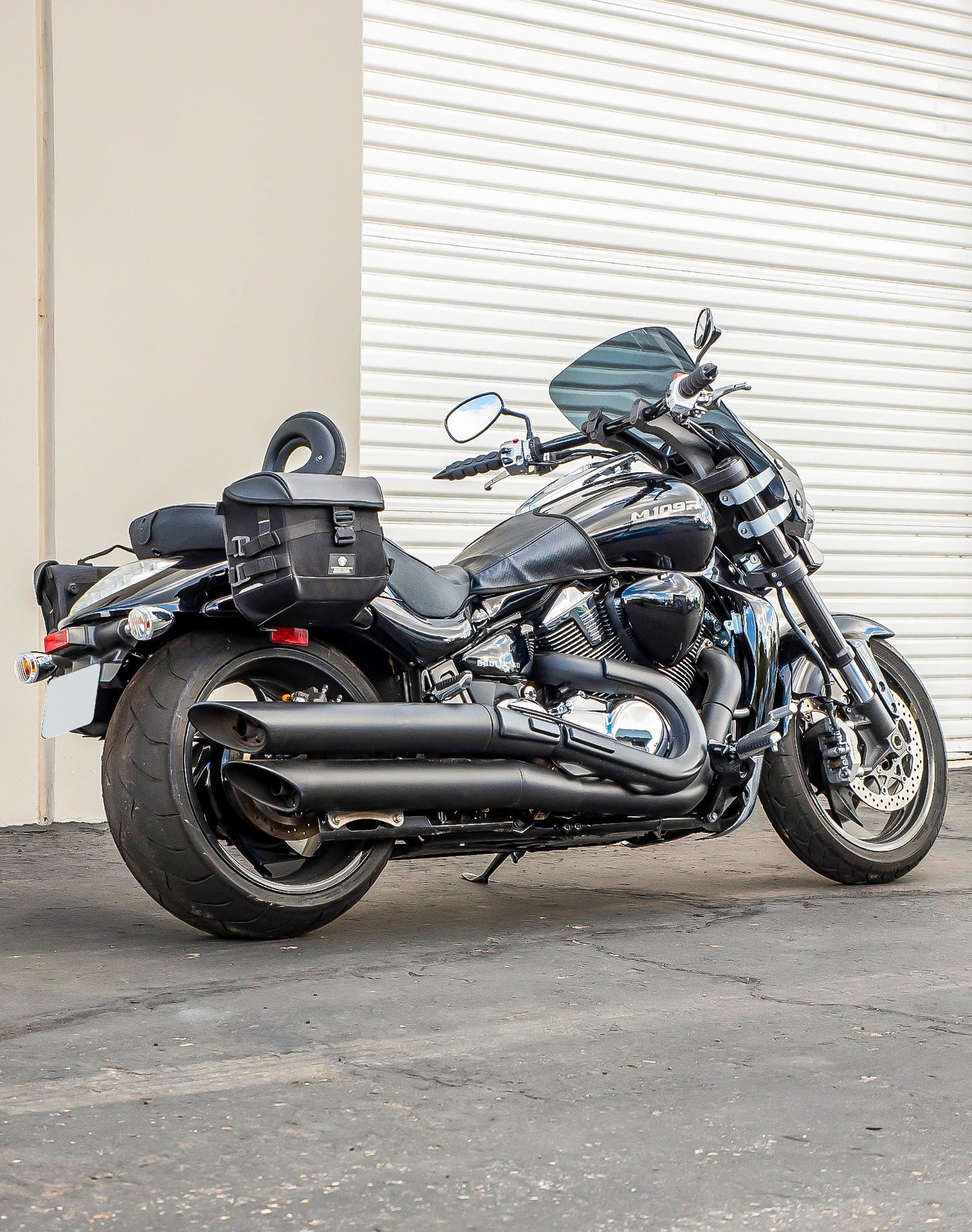 10L - Incognito Quick Mount Small Suzuki Boulevard M109 VZR1800 Solo Alforja (Right Only)