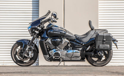 15L - Outlaw Quick Mount Medium Suzuki Boulevard M109 VZR1800 Hard Solo Alforja (Left Only)