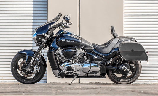 28L - Panzer Medium Quick Mount Suzuki Boulevard M109 VZR1800 Motocicleta Alforjas