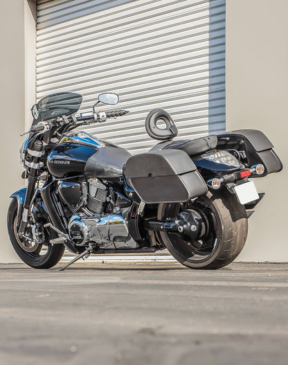 28L - Panzer Medium Quick Mount Suzuki Boulevard M109 VZR1800 Motocicleta Alforjas