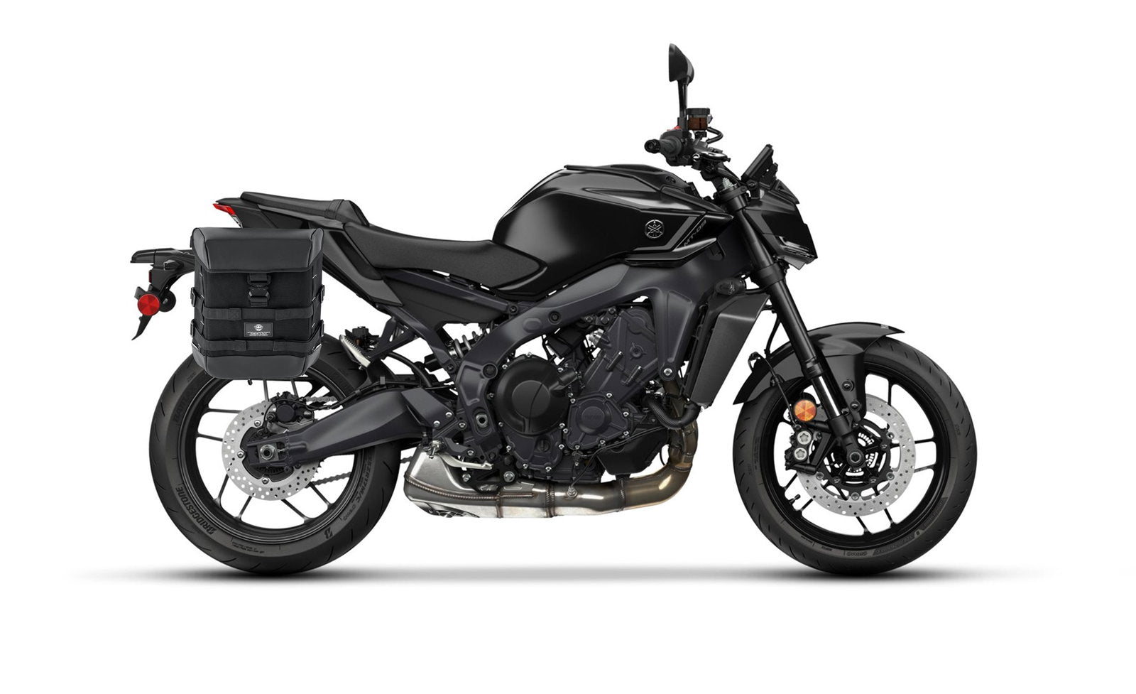 15L - Incognito Quick Mount Medium Yamaha MT-09 Solo Alforja (Right Only)