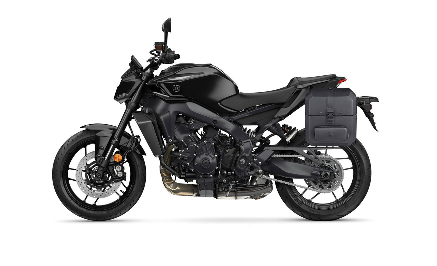 15L - Outlaw Quick Mount Medium Yamaha MT-09 Hard Solo Alforja (Left Only)