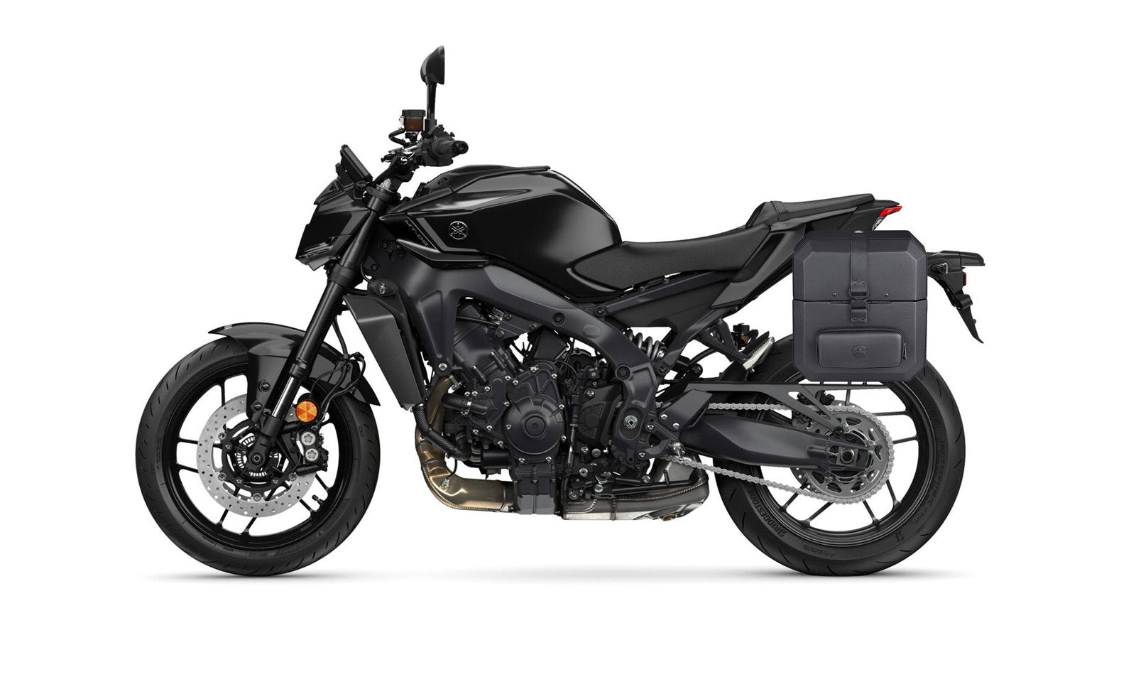 15L - Outlaw Quick Mount Medium Yamaha MT-09 Hard Solo Alforja (Left Only)