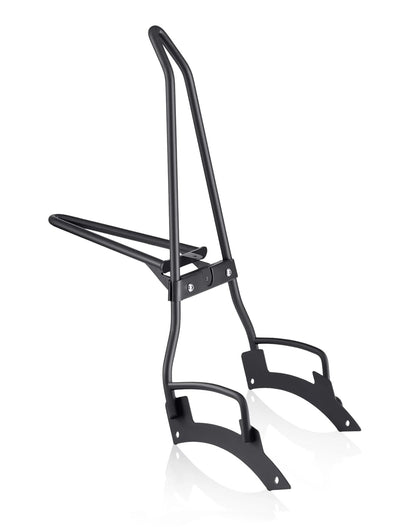 Iron Born Blade 25" Sissy bar with Foldable Luggage Rack para Indian Scout Bobber Sixty Matte Black