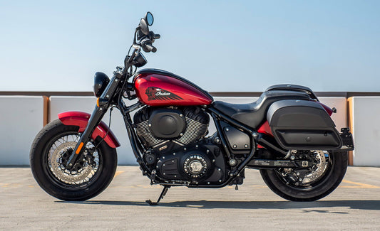 28L - Pantheon Medium Quick Mount Indian Chief Motocicleta Alforjas
