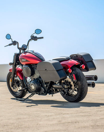 28L - Panzer Medium Quick Mount Indian Super Chief Motocicleta Alforjas