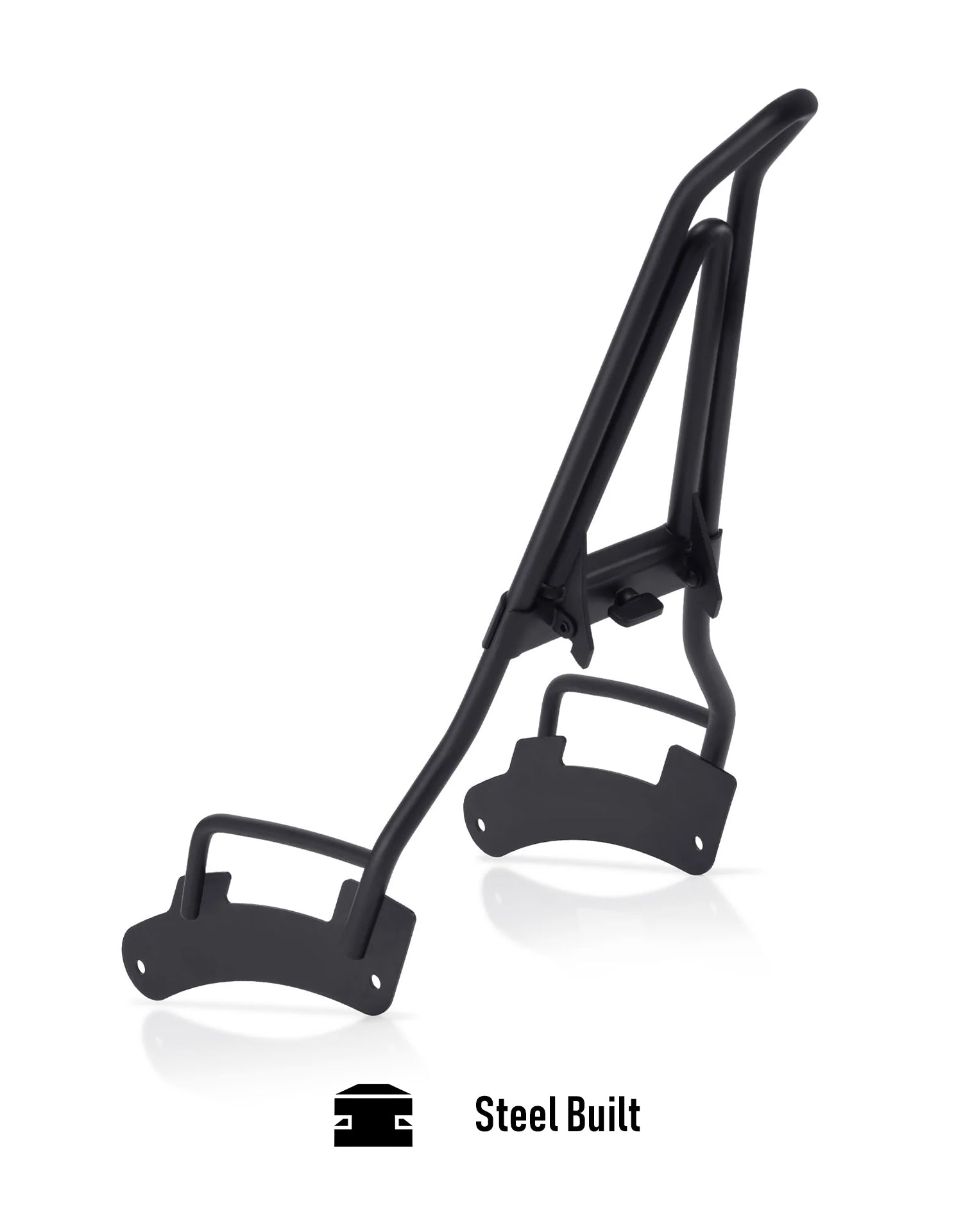 Iron Born Blade 25" Indian Sport Chief (2023+) Sissy bar with Foldable Luggage Rack Matte Black