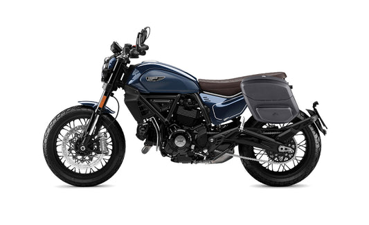 12L - Ironclad Quick Mount Medium Ducati Scrambler (2023+) Hard Solo Alforja (Left Only)