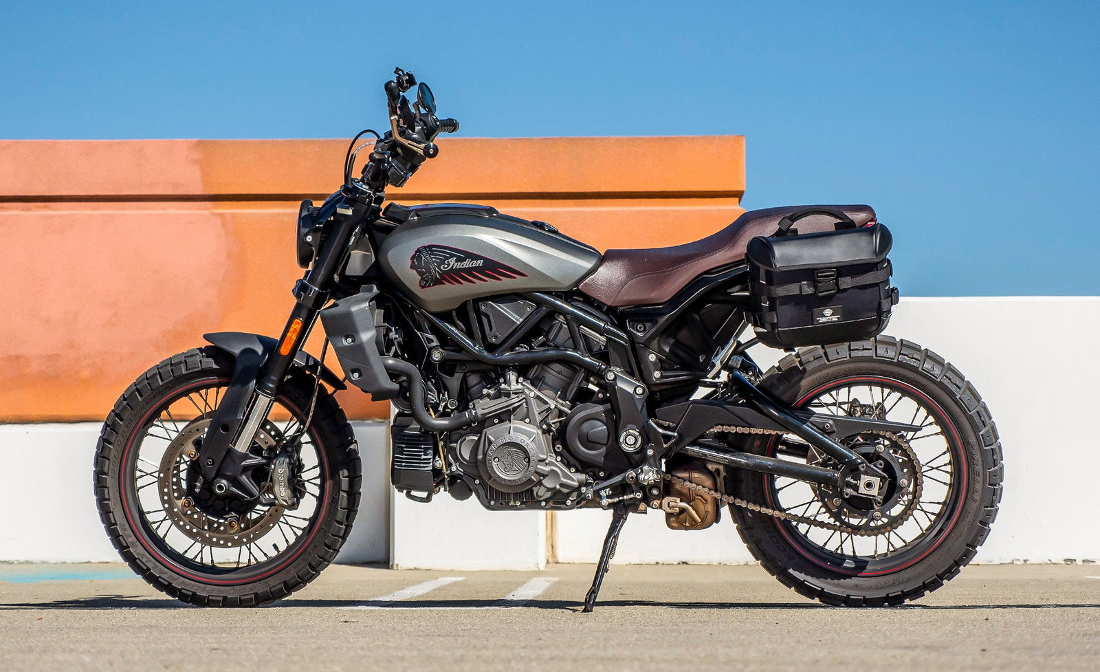 10L - Incognito Quick Mount Small Indian FTR 1200 Solo Alforja (Left Only)