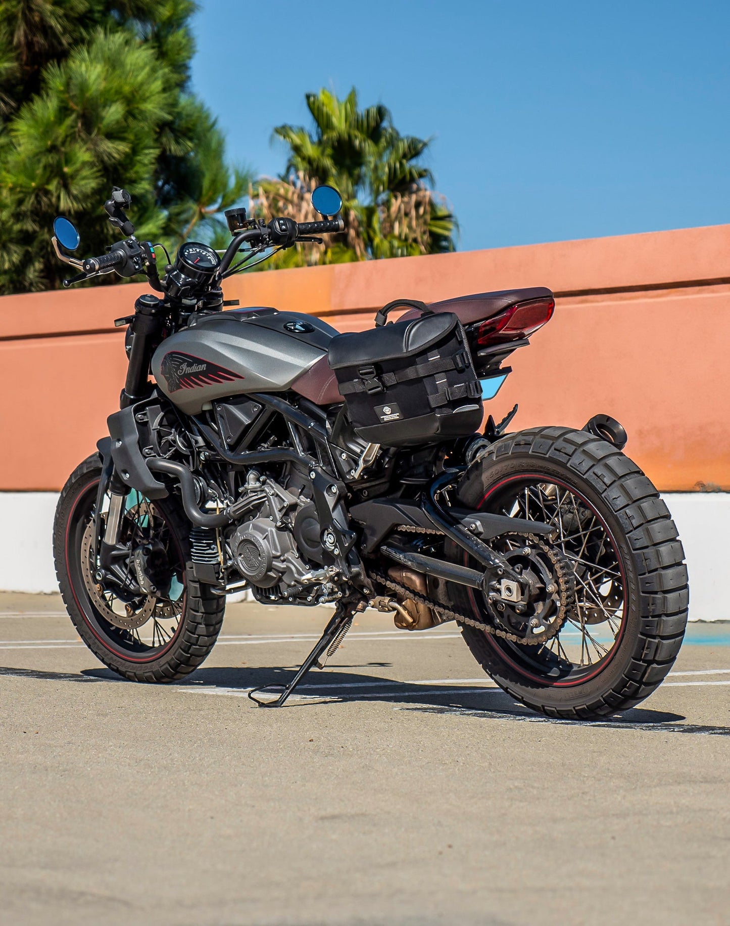 10L - Incognito Quick Mount Small Indian FTR 1200 Solo Alforja (Left Only)