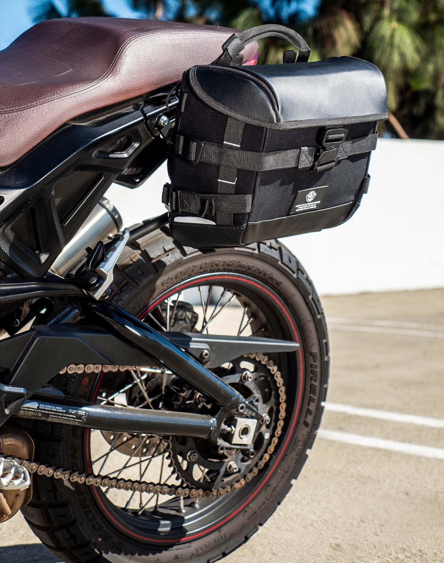 10L - Incognito Quick Mount Small Indian FTR 1200 Solo Alforja (Left Only)