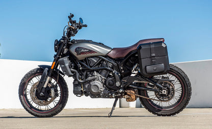 15L - Outlaw Quick Mount Medium Indian FTR 1200 Hard Solo Alforja (Left Only)