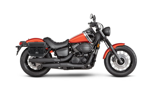10L - Incognito Quick Mount Small Solo 2024+ Honda Shadow Phantom 750 Motocicleta Alforja (Right Only)