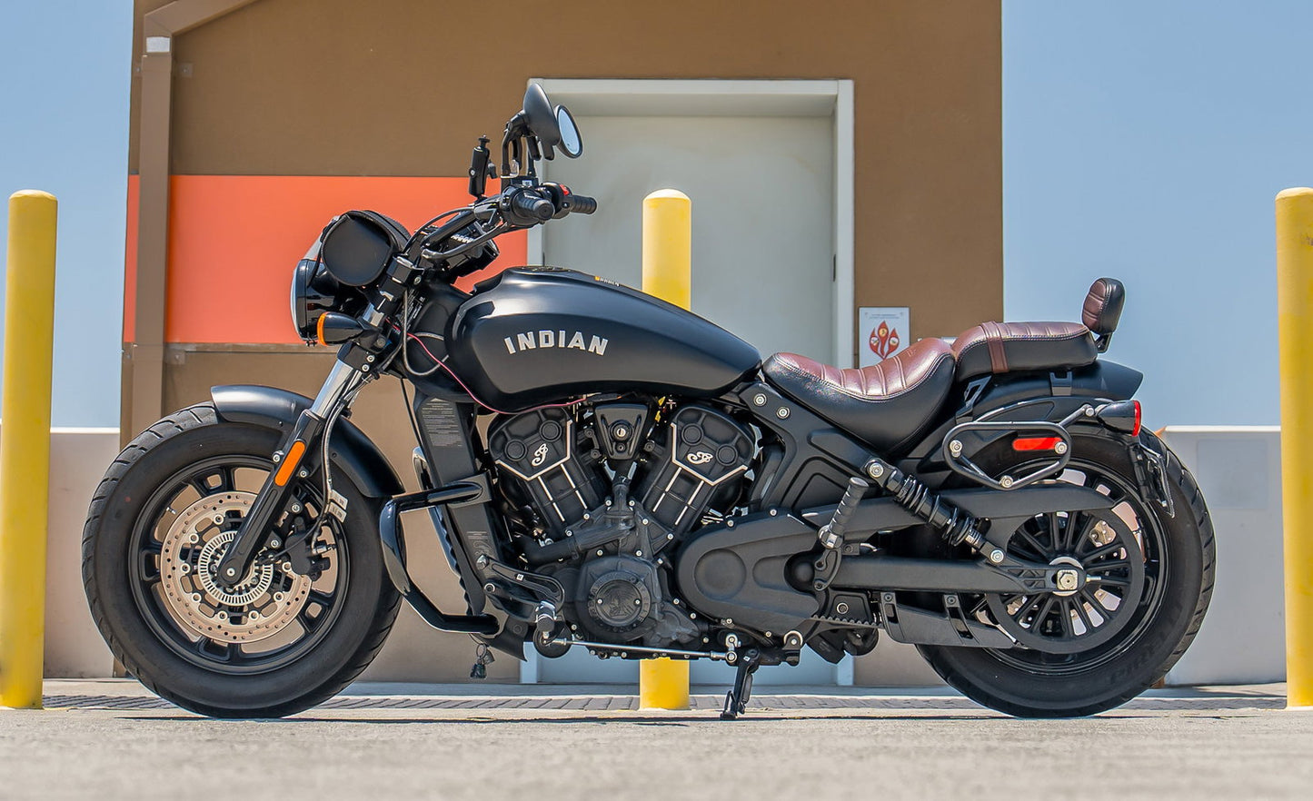 Viking Cherokee Indian Scout Rogue Sixty Crash Bar/Engine Guard Gloss Black