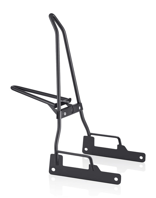 Iron Born Blade 25" Indian Scout Sixty Sissy bar with Foldable Luggage Rack Matte Black