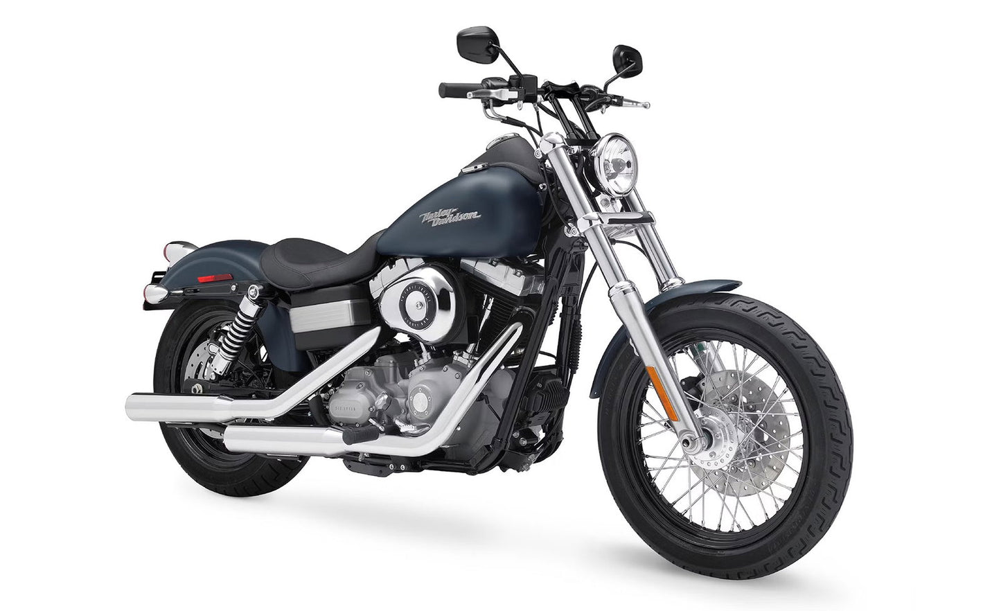 Viking Warlock 6" Handlebar Risers para Harley Dyna Street Bob FXDB/I Gloss Black