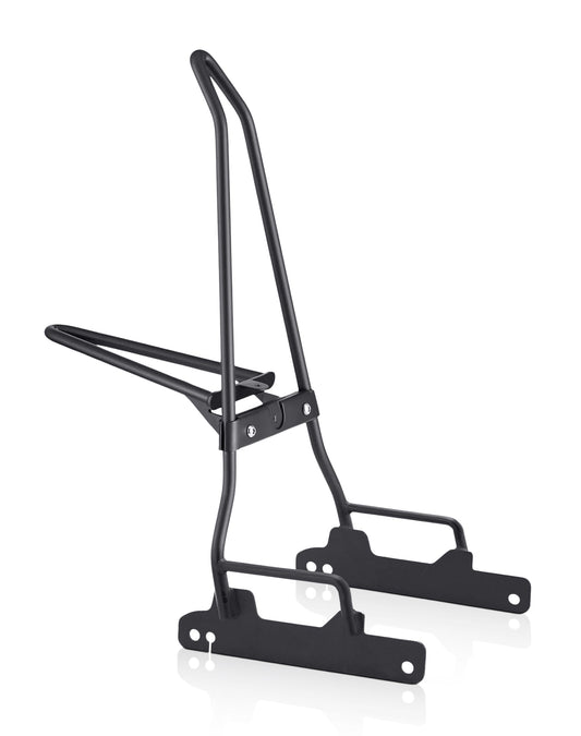 Iron Born Blade 25" Sissy bar with Foldable Luggage Rack para Harley Dyna Low Rider FXDL Matte Black