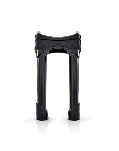 Viking Warlock 8" Pullback Handlebar Risers para Harley Dyna Super Glide FXD/I Gloss Black