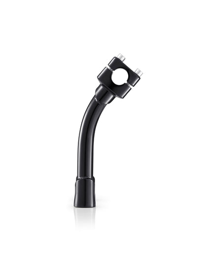 Viking Warlock 8" Pullback Handlebar Risers para Harley Dyna Super Glide Custom FXDC/I Gloss Black