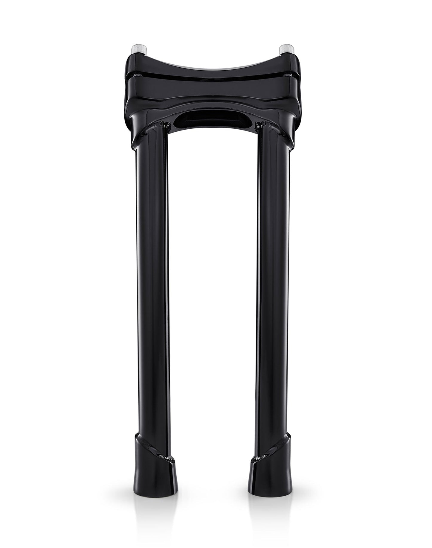 Viking Warlock 12" Pullback Handlebar Risers para Harley Dyna Super Glide FXD/I Gloss Black